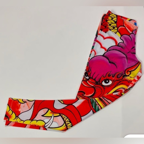 Adidas X Rita Ora EUC Dragon Leggings Size Small - Picture 3 of 3